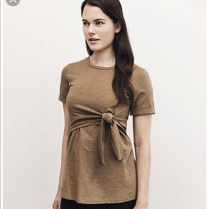 Boob maternity nursing Suki T-shirt brown sugar